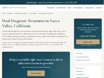 Website Screenshot Dual Diagnosis Treatment Yucca Valley