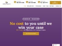 Website Screenshot Hartunian Law Firm