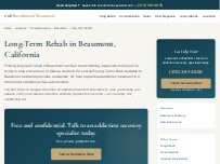 Website Screenshot Long-Term Rehab Beaumont