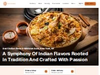 Website Screenshot Spice Symphony