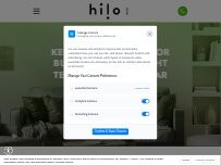 Website Screenshot Hilo Aire