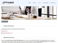 Website Screenshot Saint Cloud Health Insurance Plans