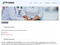 Website Screenshot Carmel Health Insurance Plans