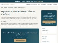 Website Screenshot Inpatient Alcohol Rehab Calexico