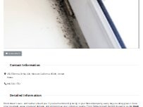 Website Screenshot Mold Remediation Merced