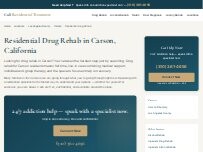 Website Screenshot Residential Drug Rehab Carson