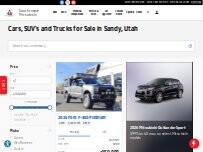 Website Screenshot Southtowne Mitsubishi - Mitsubishi Dealer