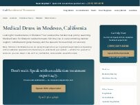Website Screenshot Medical Detox Modesto