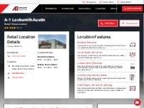 Website Screenshot A-1 Locksmith