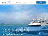 Website Screenshot VIP RV & Boats