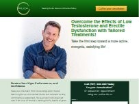Website Screenshot Bio-Vital Men's Clinic