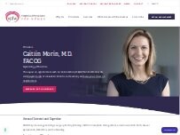 Website Screenshot Caitlin Morin, M.D.