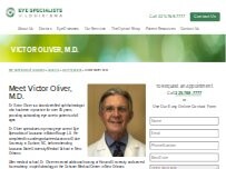 Website Screenshot Victor Oliver, M.D.