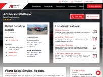 Website Screenshot A-1 Locksmith - Plano
