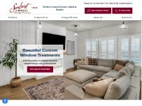 Website Screenshot Sunburst Shutters, Shades & Blinds Tampa