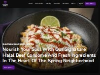 Website Screenshot Dripped Birria (Spring)