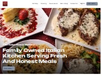 Website Screenshot Bella Mangiata Italian Restaurant