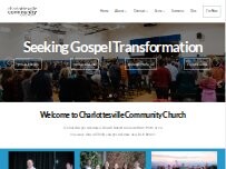 Website Screenshot Charlottesville Community Church