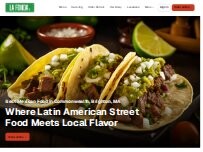 Website Screenshot La Fonda St - Boston