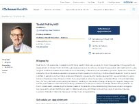 Website Screenshot Todd Pullin, MD