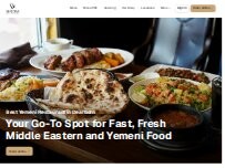 Website Screenshot Sheeba Restaurant - West Dearborn