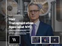 Website Screenshot Wolfeld Hair Restoration