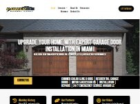 Website Screenshot Power Garage Doors, Inc
