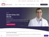 Website Screenshot Garrett Wren M.D.