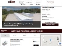 Website Screenshot 159 Self Storage