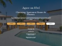 Website Screenshot Agave on 83rd