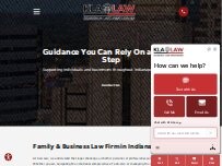 Website Screenshot KLA Law