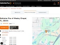 Website Screenshot Batteries Plus Phone Repair
