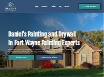 Website Screenshot Daniel's Painting and Drywall