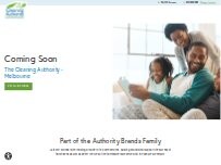 Website Screenshot The Cleaning Authority - Melbourne