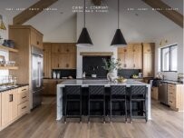 Website Screenshot Caine and Company, Design/Remodel/Build
