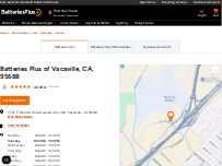 Website Screenshot Batteries Plus