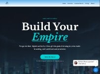 Website Screenshot Aries Digital Media