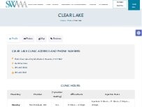 Website Screenshot Southwest Asthma and Allergy - Clearlake