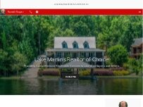 Website Screenshot Legendary Real Estate on Lake Martin