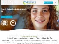 Website Screenshot Evolve Orthodontics
