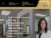 Website Screenshot Matouk Family Dentistry