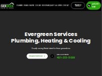 Website Screenshot Evergreen Services