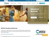Website Screenshot UCCU Insurance Services