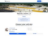 Website Screenshot Megacenter Self-Storage & Office Suites