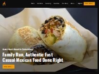 Website Screenshot Fuego Mexican Grill LLC