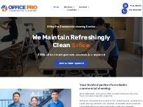 Website Office Pro Commercial cleaning Service