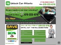 Website Unlock Car Atlanta