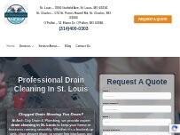 Website Screenshot Arch City Drain and Plumbing