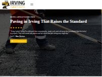 Website Irving Asphalt Paving Pros