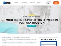 Website Mold Testing Houston - Post Oak